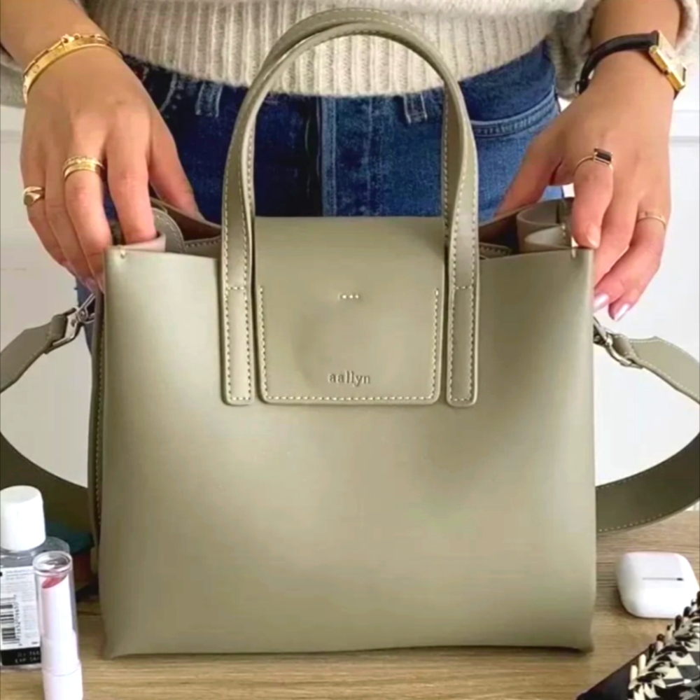 Allyn Olive Green Women's Satchel